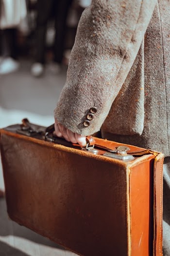 Free Photo of brown, leather, case