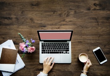 Free Photo of browsing, coffee, computer