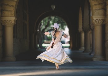 Free Photo of building, hallway, people