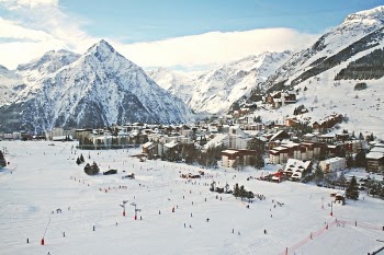 Free Photo of buildings, houses, mountain