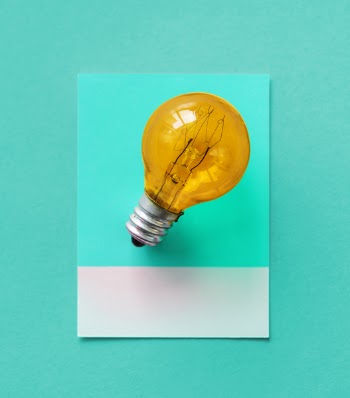 Free Photo of bulb, card, colorful