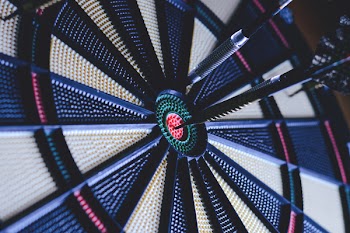 Free Photo of bullseye, darts, dart board