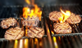Free Photo of burger, food, grill