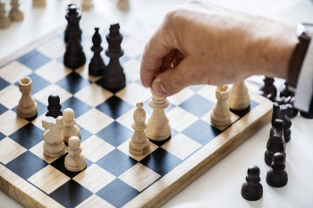 Free Photo of business strategy, challenge, chess