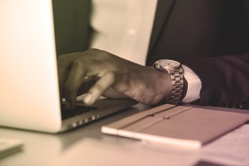 Free Photo of businessman, computer, digital device