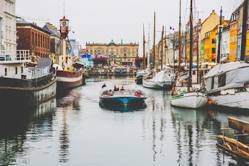 Free Photo of canal, water, park