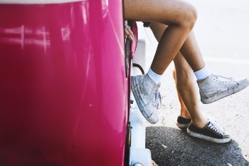 Free Photo of car, couple, enjoyment