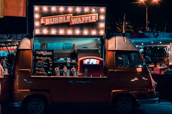 Free Photo of carnival, carousel, street food