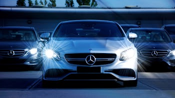 Free Photo of cars, silver, headlights
