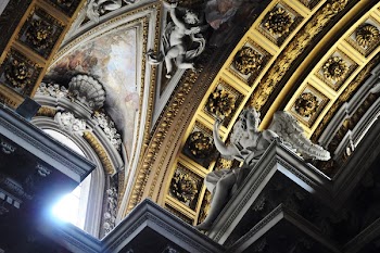 Free Photo of catholic, church, ceiling