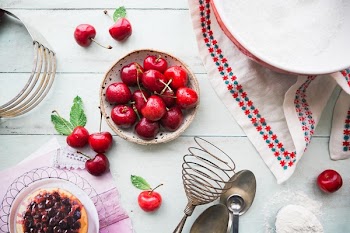 Free Photo of cherry, fruit, kitchen