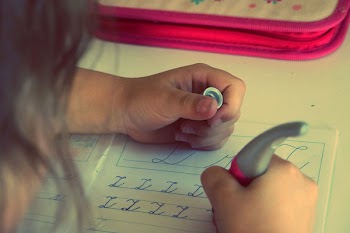 Free Photo of child, kid, writing