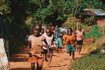 Free Photo of children, happy, grass