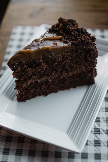 Free Photo of chocolate, cake, slice