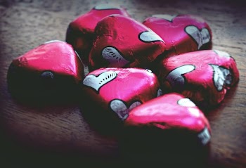 Free Photo of chocolate, candy, hearts