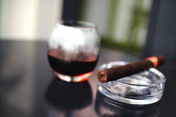 Free Photo of cigar, smoking, ashtray