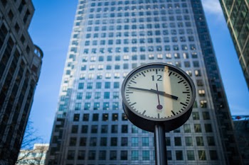 Free Photo of clock, time, city