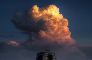Free Photo of cloud, sky, tower