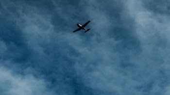 Free Photo of clouds, sky, airplane
