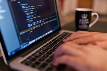 Free Photo of coding, programming, working