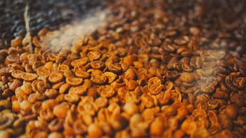 Free Photo of coffee beans, roasted, roasting