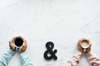 Free Photo of coffee, conversation, couple