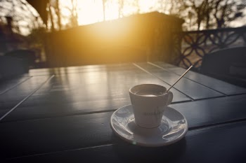 Free Photo of coffee, cup, saucer