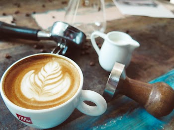 Free Photo of coffee, latte, art
