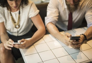 Free Photo of coffee shop, business, online