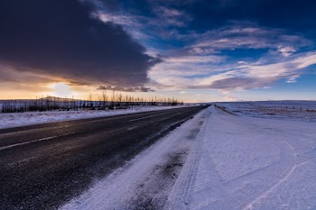 Free Photo of cold, winter, road
