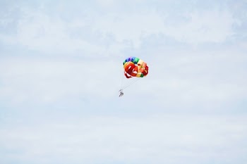 Free Photo of colorful, parachute, blue