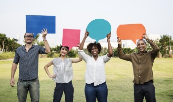 Free Photo of comment, communication, community