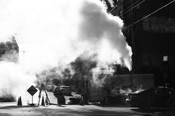 Free Photo of construction, smoke, signs