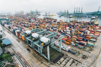 Free Photo of container, van, export