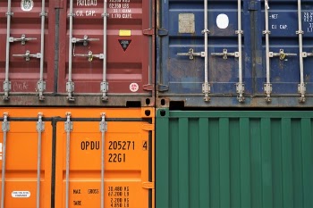 Free Photo of container, van, export