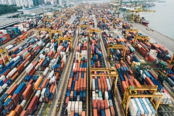 Free Photo of container, van, export