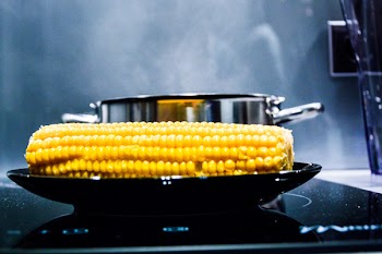 Free Photo of corn, corn on the cob, stove