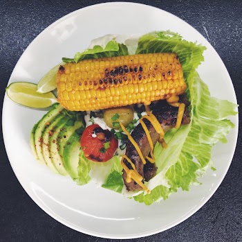 Free Photo of corn, sausage, avocado