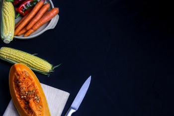 Free Photo of corn, squash, carrot