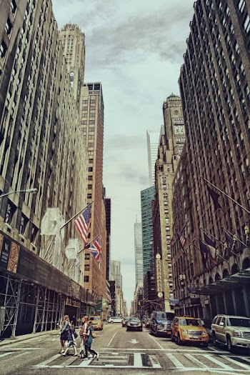 Free Photo of crosswalk, pedestrians, people