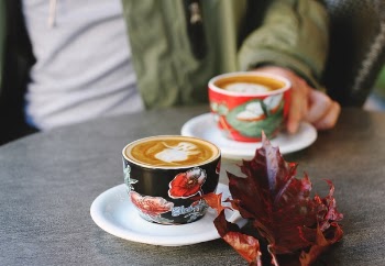 Free Photo of cup, saucer, coffee