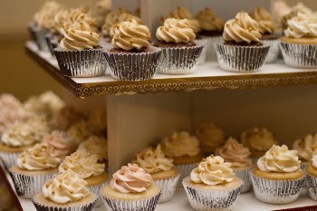 Free Photo of cupcake, tower, dessert