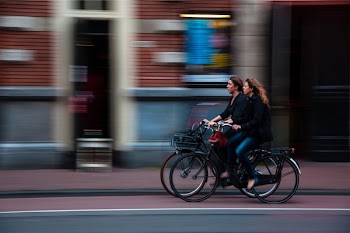 Free Photo of cyclists, bikers, bicycles