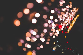 Free Photo of dark, nigh, lights