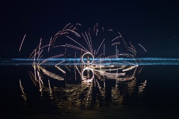 Free Photo of dark, night, beach