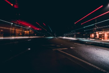 Free Photo of dark, night, city