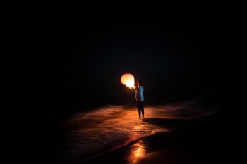 Free Photo of dark, night, light