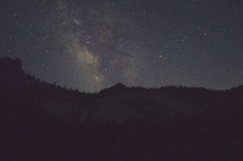 Free Photo of dark, night, star