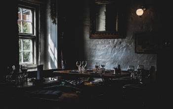 Free Photo of dark, restaurant, table