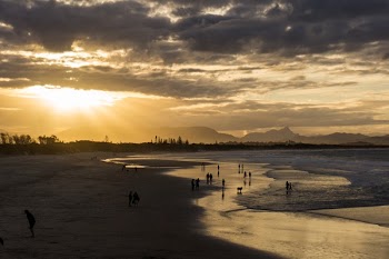 Free Photo of dark, sunset, sunrays